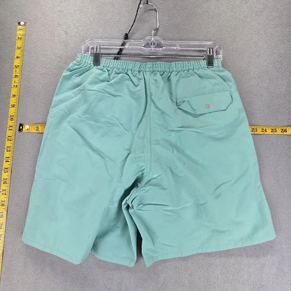 Patagonia Shorts Mens Small Green NetPlus Shells Swim Trunks‎ Lined Drawstring